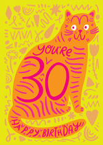 You're 30 Cat Number Birthday