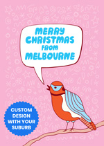 Bird Merry Christmas From .... [Custom Suburb]